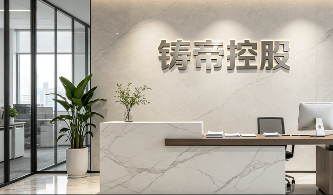 铸帝控股办公前台