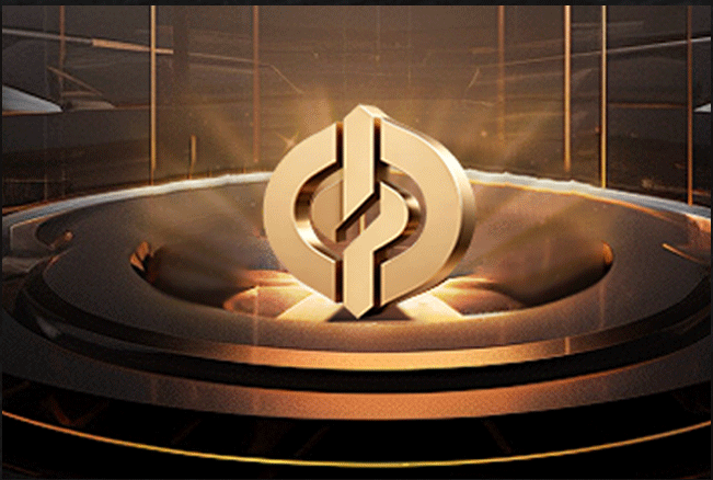 中数文投 Logo 3D 展示